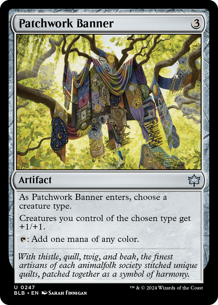 Patchwork Banner (BLB-247)