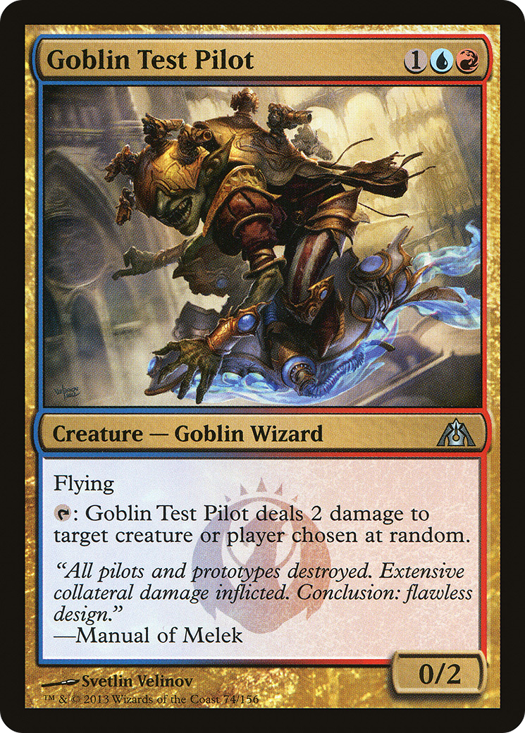Goblin Test Pilot (DGM-074) (Foil)