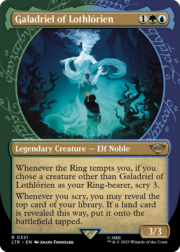 Galadriel of Lothlórien (LTR-321) (Showcase) (Borderless) (Foil)