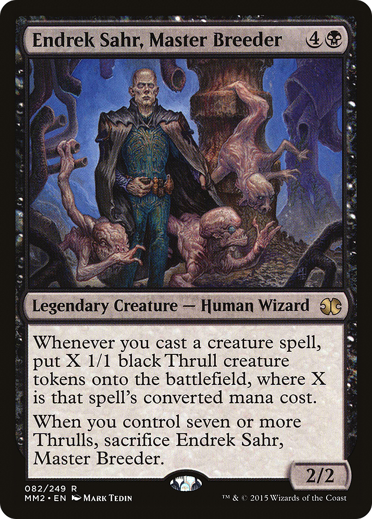 Endrek Sahr, Master Breeder (MM2-082)