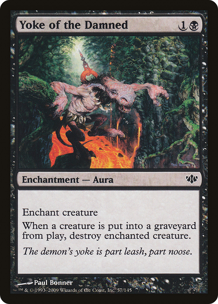 Yoke of the Damned (CON-057) (Foil)