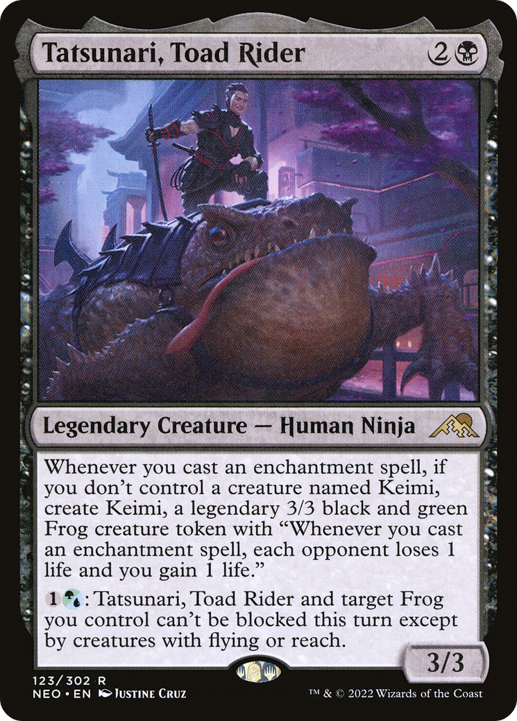 Tatsunari, Toad Rider (NEO-123)