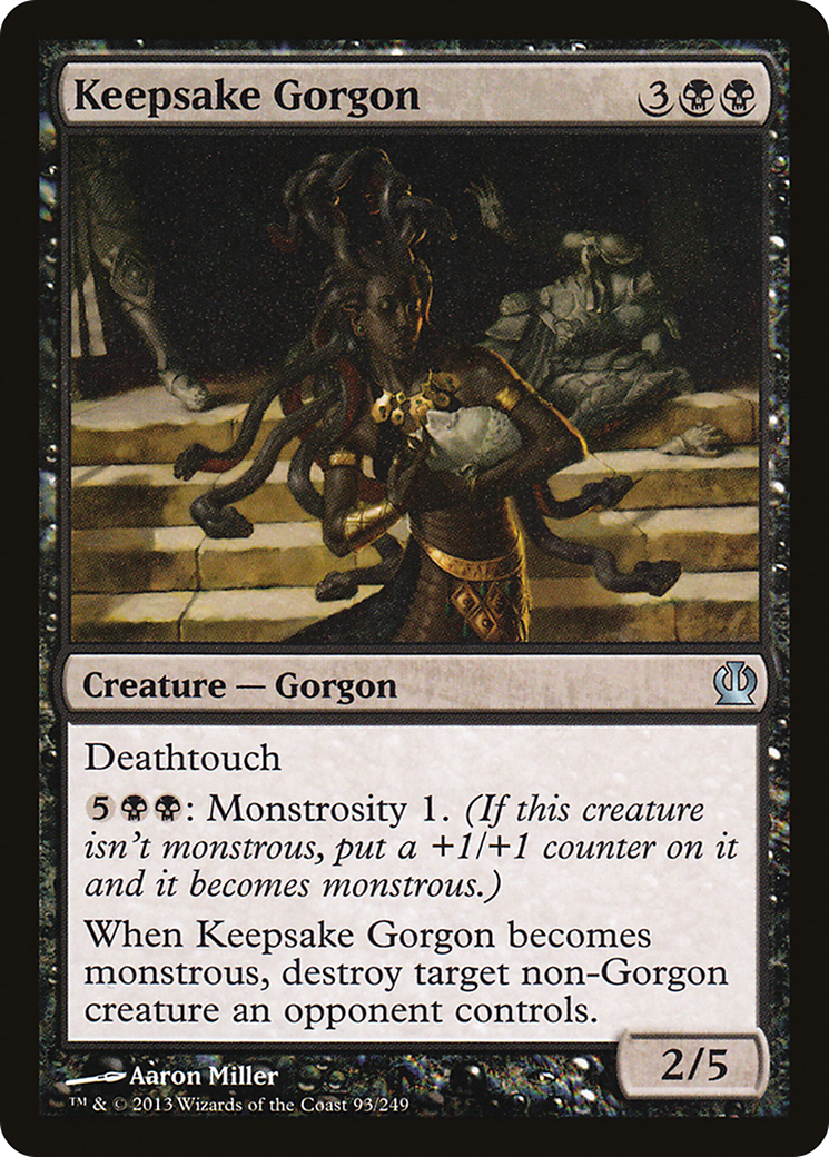 Keepsake Gorgon (THS-093) (Foil)