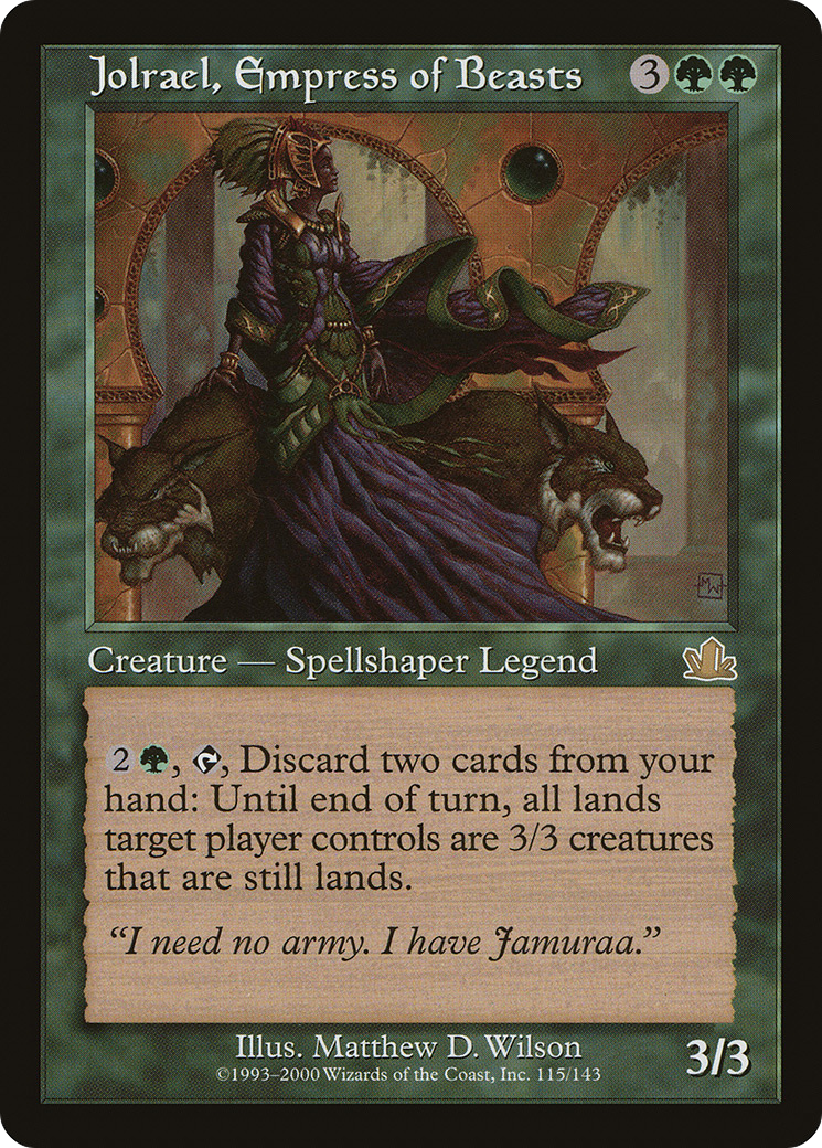 Jolrael, Empress of Beasts (PCY-115) (Foil)