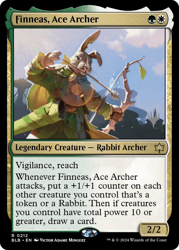 Finneas, Ace Archer (PPBLB-212P) (Foil)