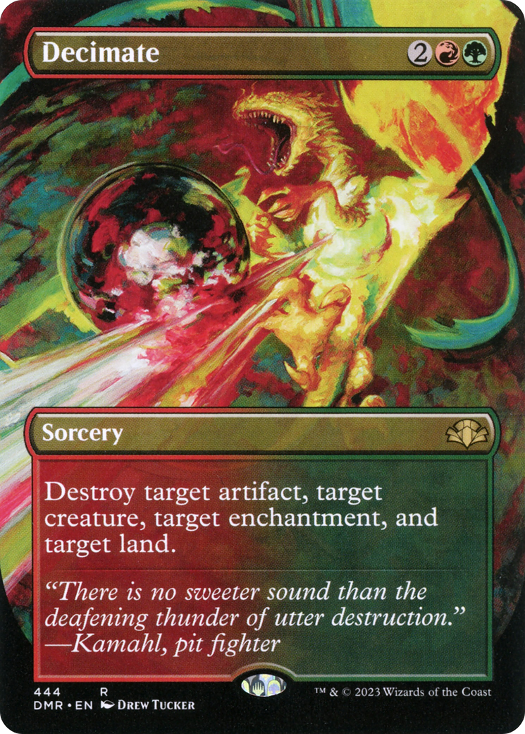 Decimate (DMR-444) (Borderless)