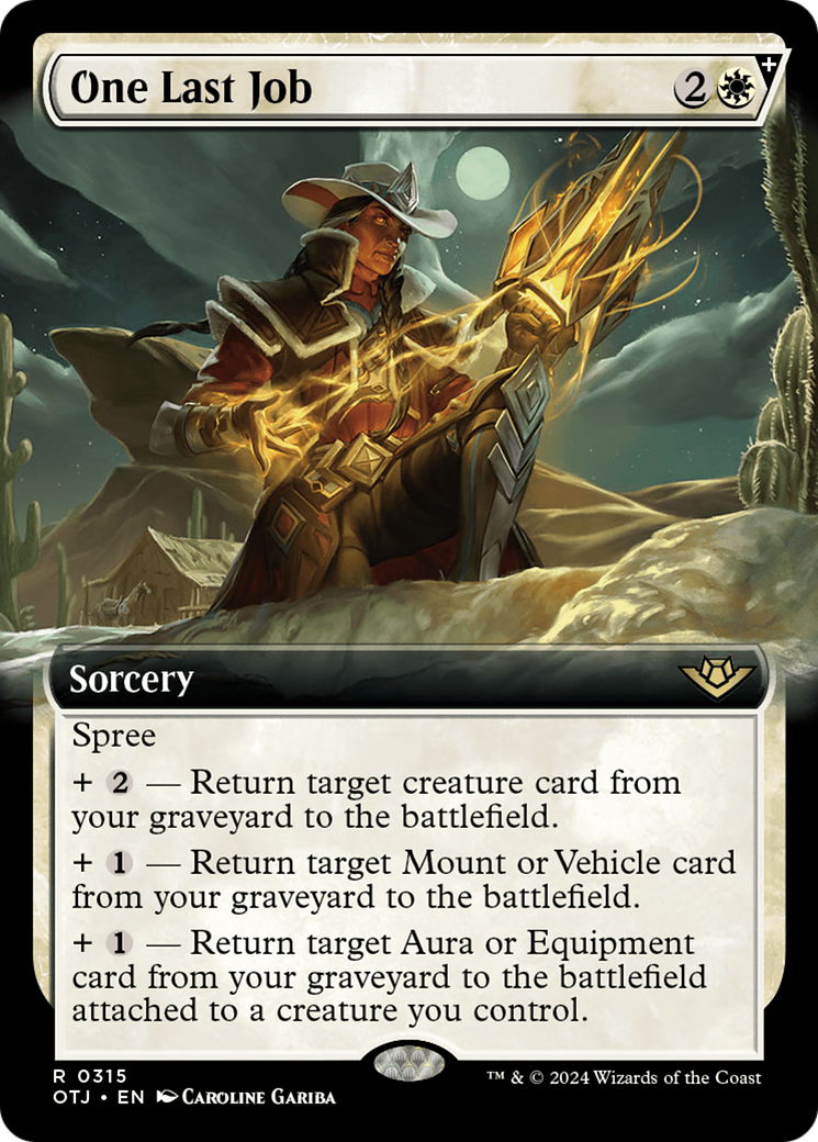 One Last Job (OTJ-315) (Extended Art) (Foil)