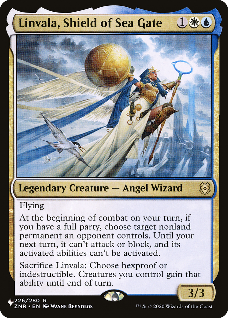 Linvala, Shield of Sea Gate (LIST-ZNR-226)