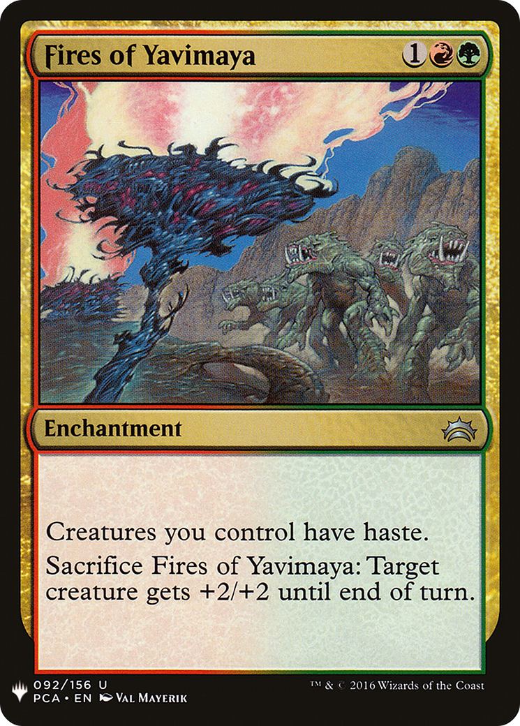 Fires of Yavimaya (LIST-PCA-92)