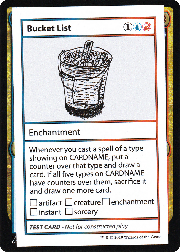 Bucket List (No PW Symbol) (CMB2-)