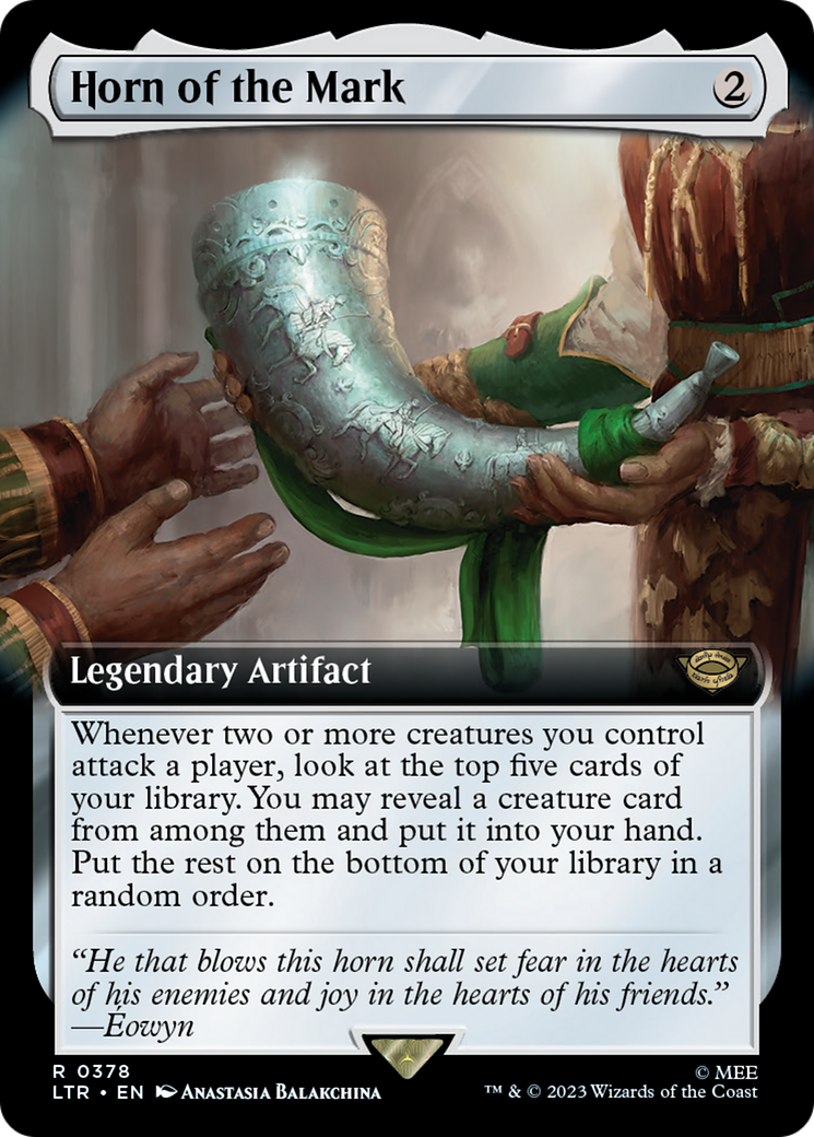 Horn of the Mark (LTR-378) (Extended Art)