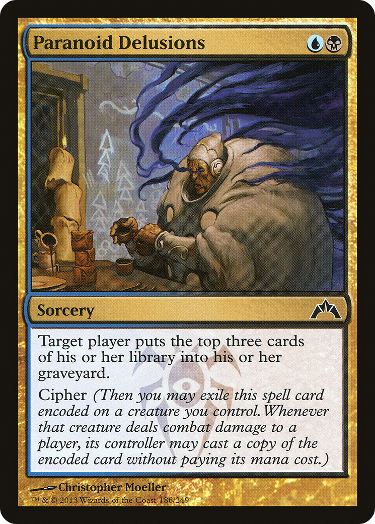 Paranoid Delusions (GTC-186) (Foil)