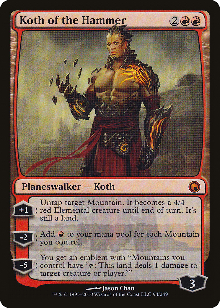 Koth of the Hammer (SOM-094) (Foil)