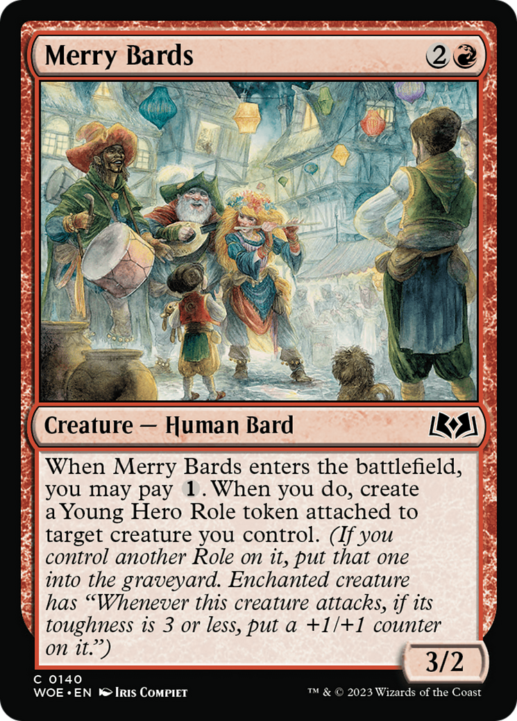 Merry Bards (WOE-140) (Foil)