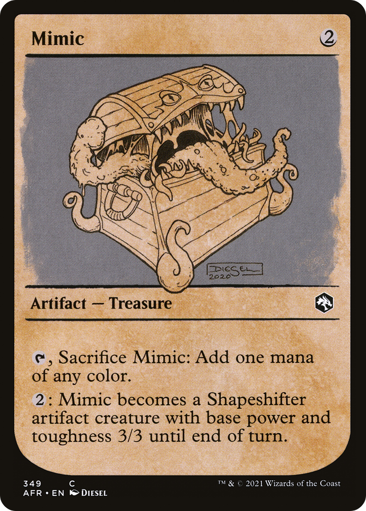 Mimic (AFR-349) (Showcase) (Foil)