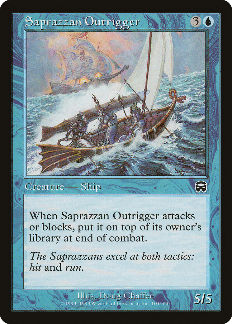Saprazzan Outrigger (MMQ-101) (Foil)