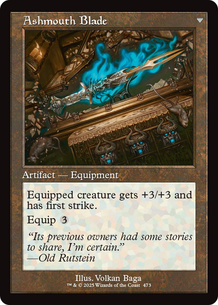 Neglected Heirloom // Ashmouth Blade (INR-473) (Foil)