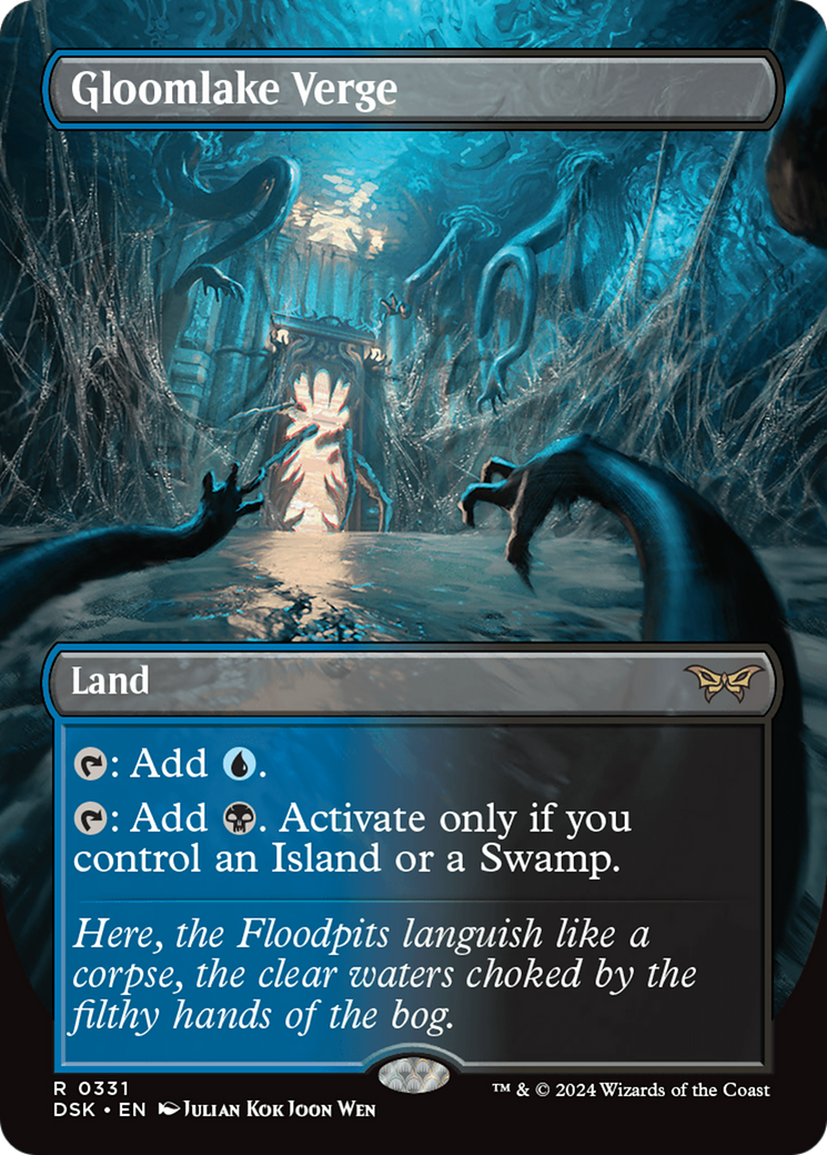 Gloomlake Verge (DSK-331) (Borderless) (Foil)