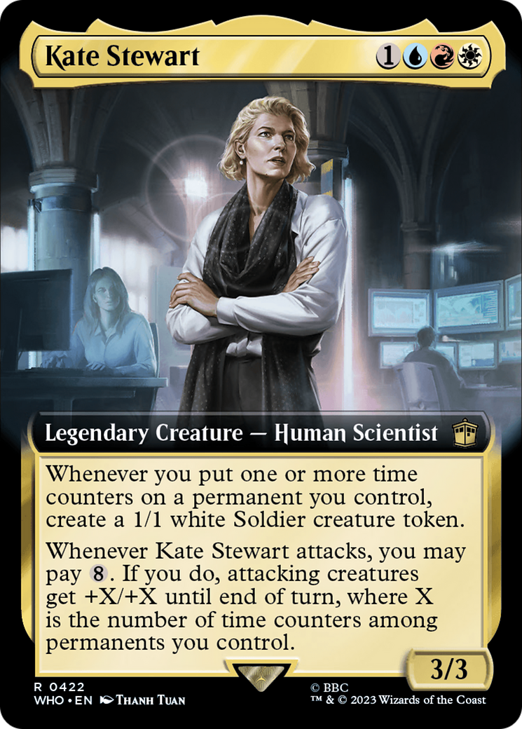 Kate Stewart (WHO-422) (Extended Art) (Foil)