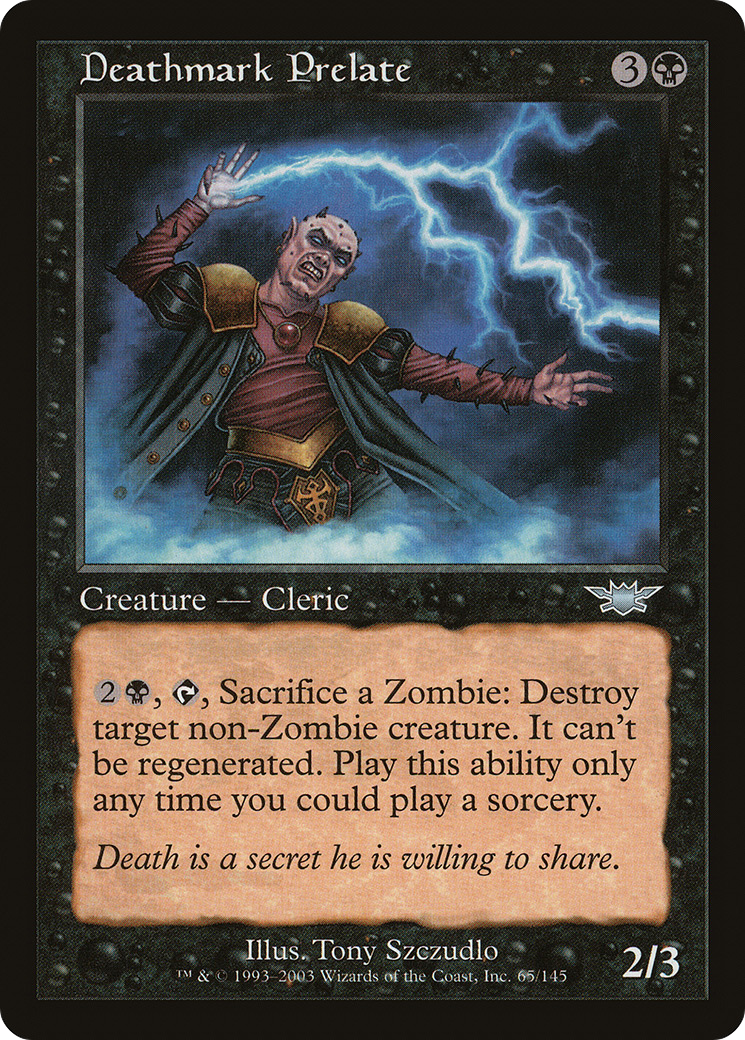 Deathmark Prelate (LGN-065)