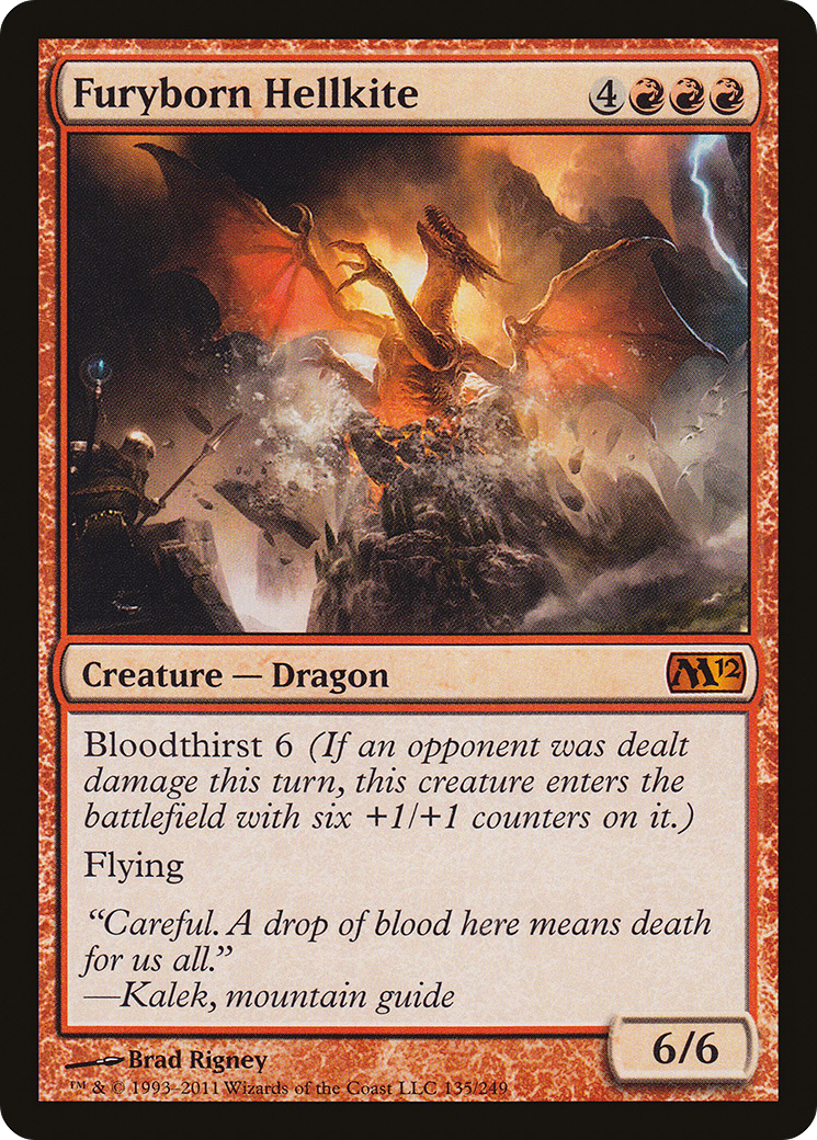 Furyborn Hellkite (M12-135)