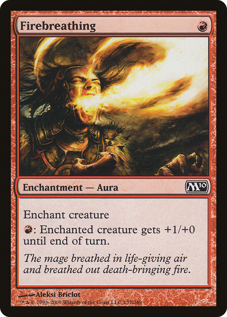 Firebreathing (M10-137) (Foil)