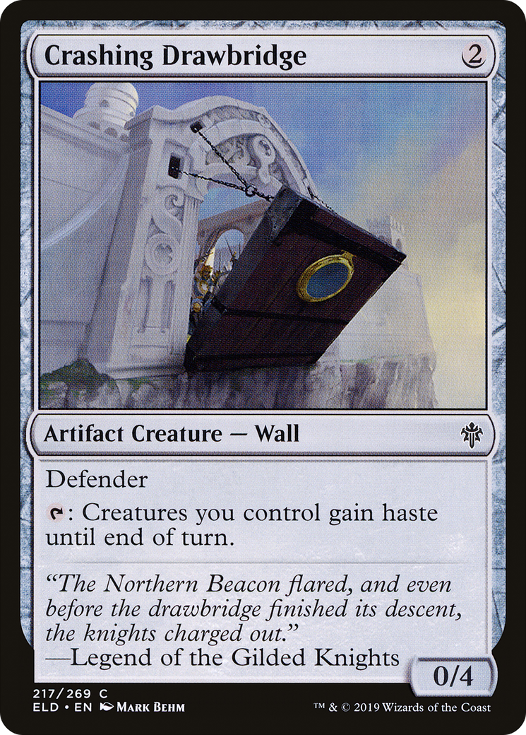 Crashing Drawbridge (ELD-217) (Foil)