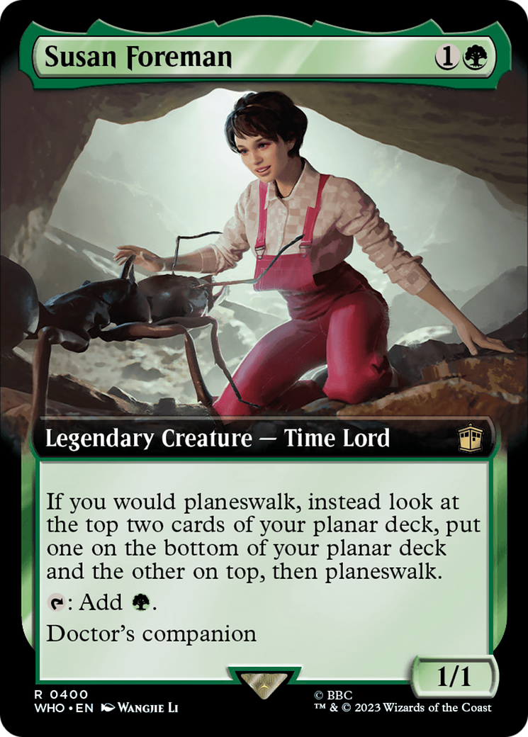 Susan Foreman (WHO-400) (Extended Art) (Foil)