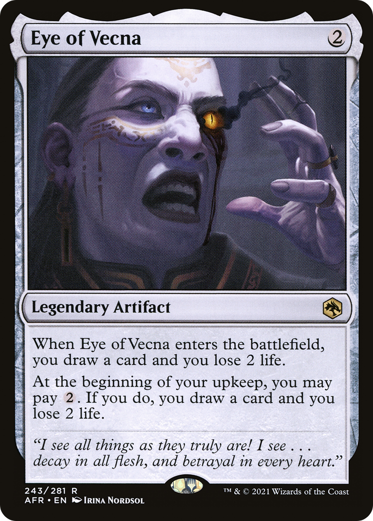 Eye of Vecna (AFR-243) (Foil)