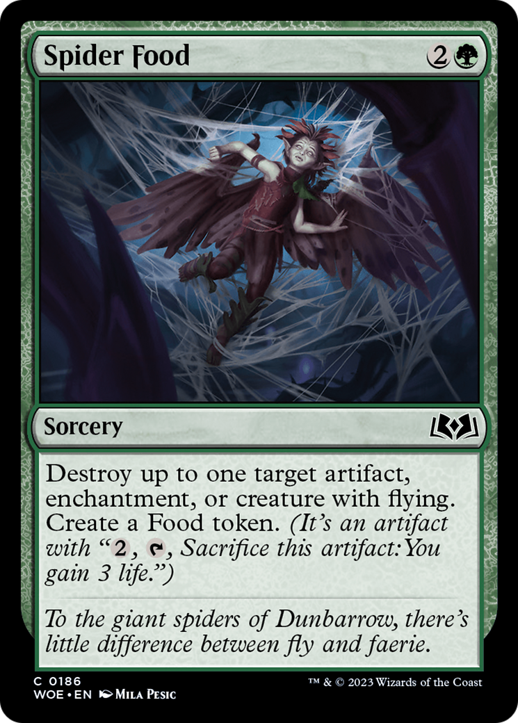 Spider Food (WOE-186) (Foil)