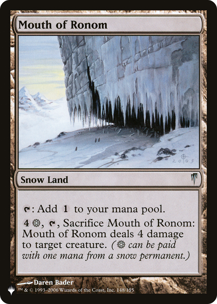 Mouth of Ronom (LIST-CSP-148)
