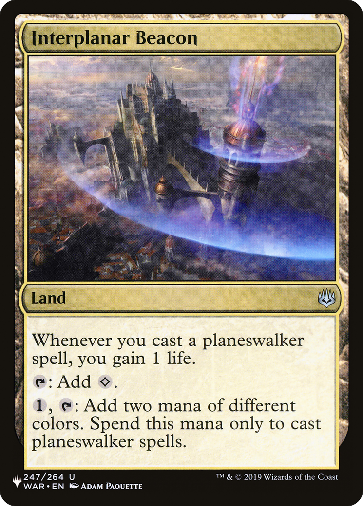Interplanar Beacon (LIST-WAR-247)