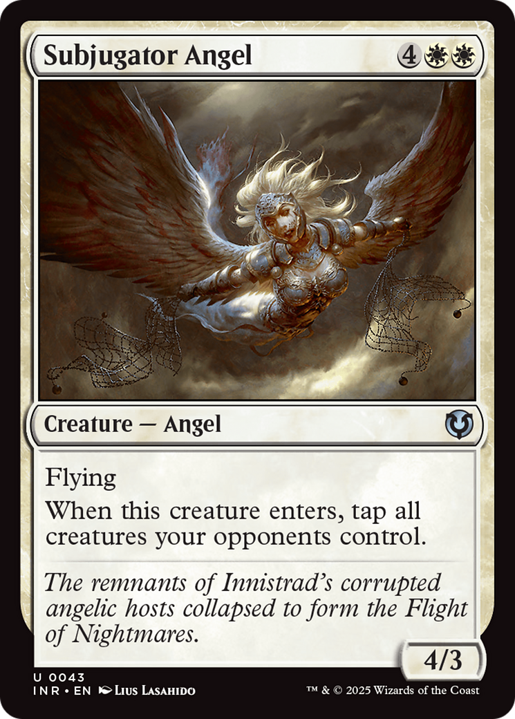 Subjugator Angel (INR-043) (Foil)