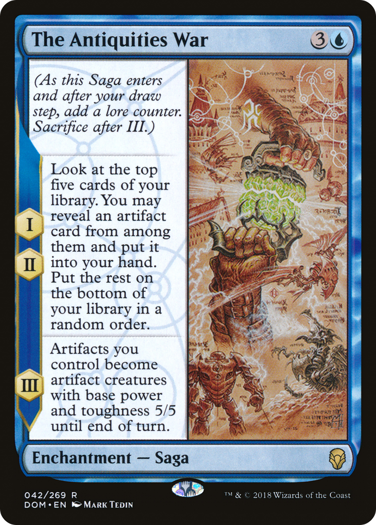 The Antiquities War (DOM-042) (Foil)