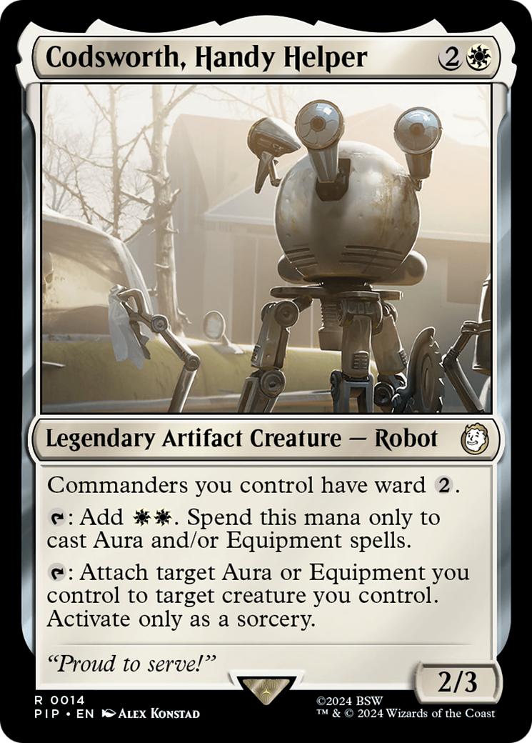 Codsworth, Handy Helper (PIP-014) (Foil)