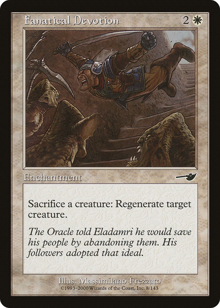 Fanatical Devotion (NMS-008) (Foil)