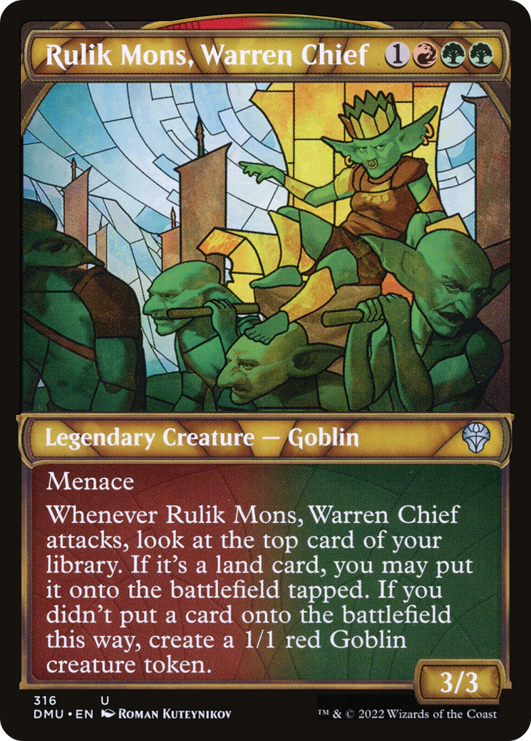 Rulik Mons, Warren Chief (DMU-316) (Showcase)