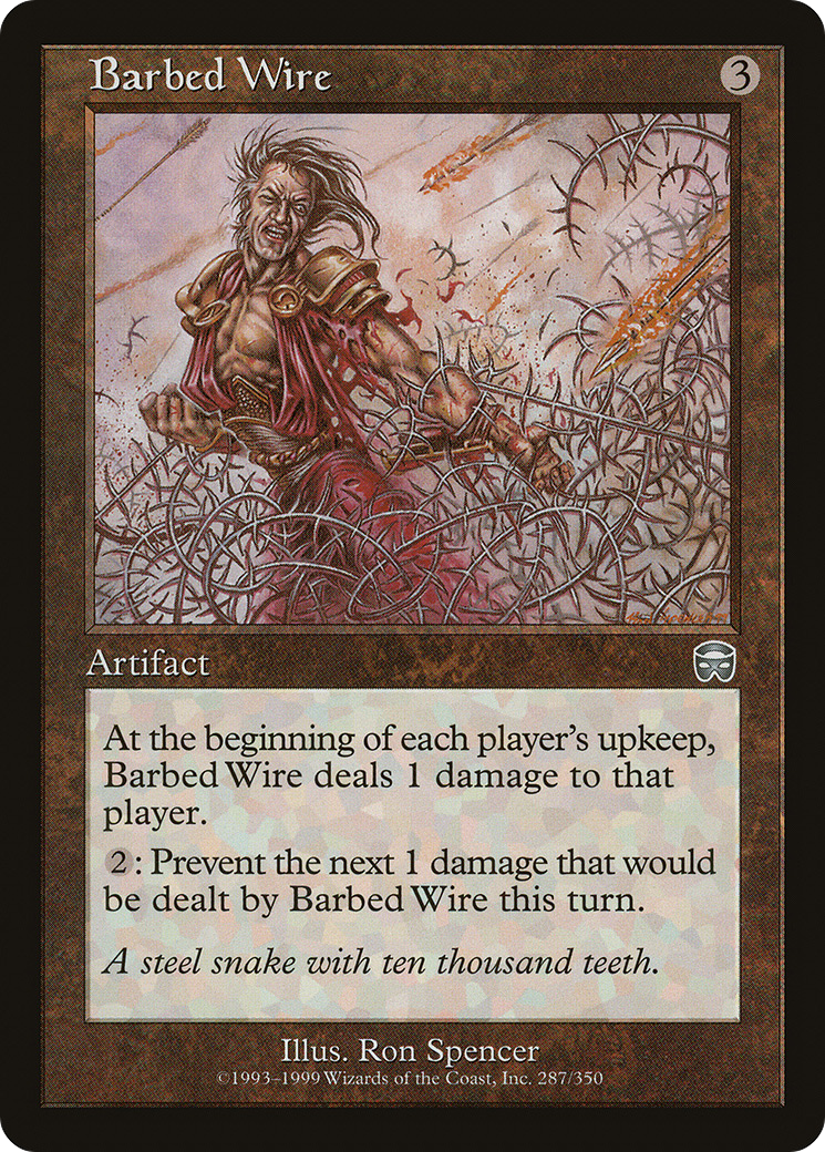 Barbed Wire (MMQ-287) (Foil)