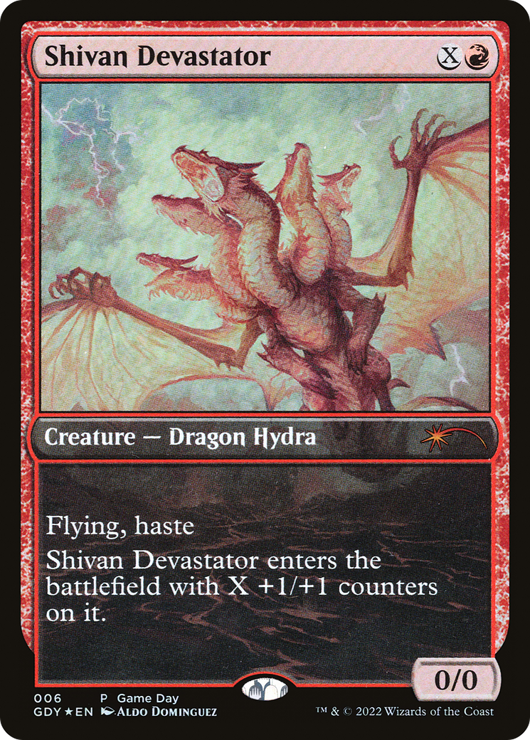 Shivan Devastator (GDY-006) (Foil)