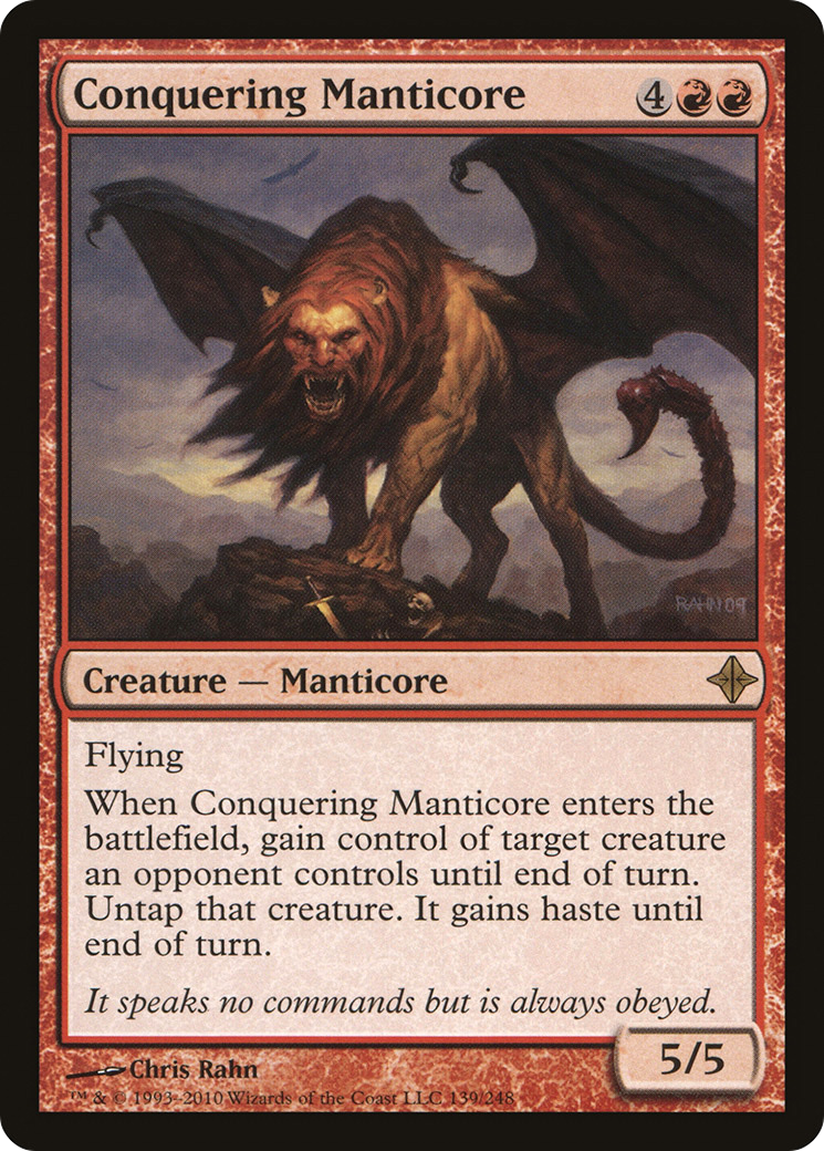Conquering Manticore (ROE-139) (Foil)