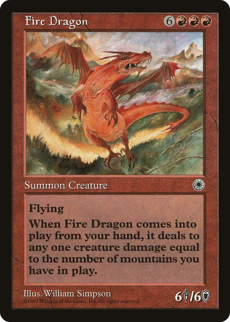 Fire Dragon (POR-125)