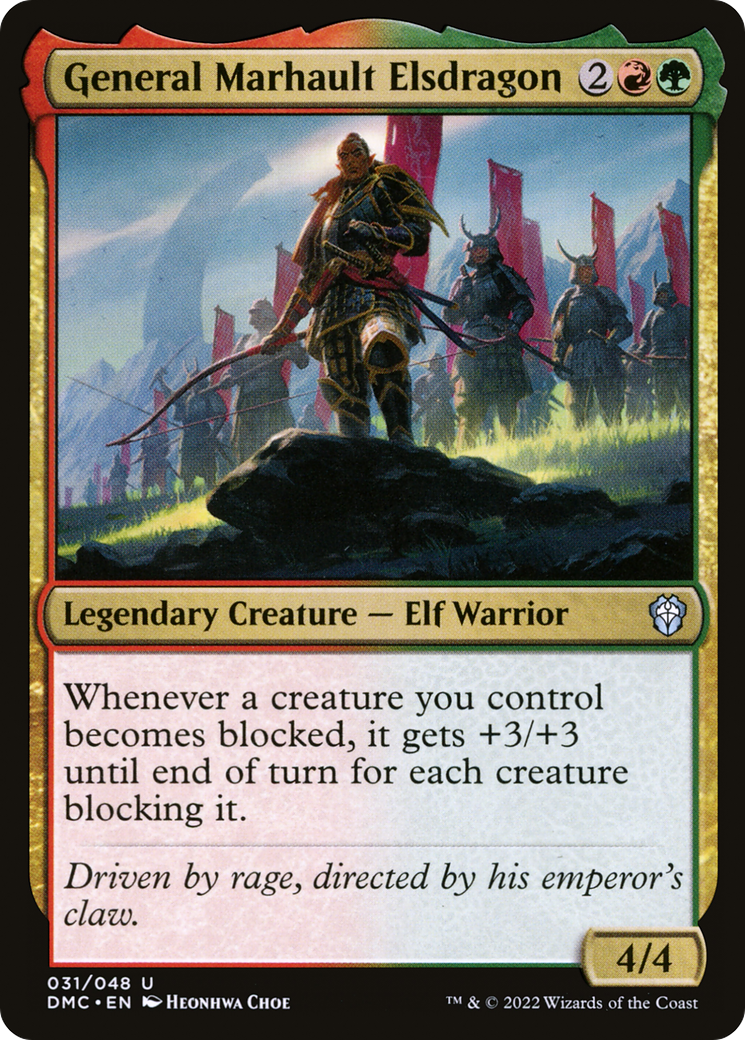 General Marhault Elsdragon (DMC-031) (Foil)