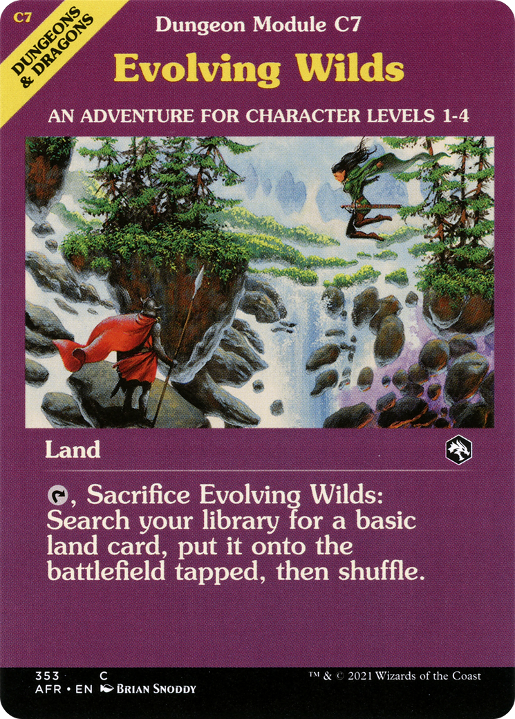 Evolving Wilds (AFR-353) (Showcase)