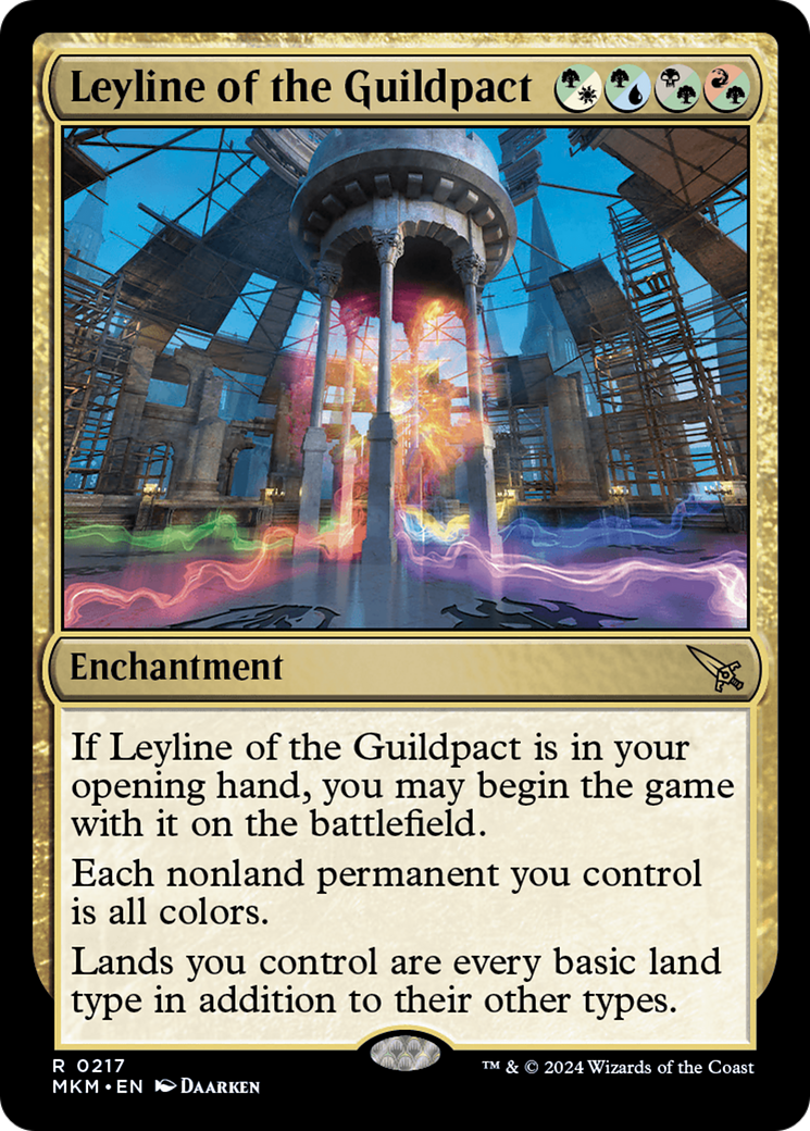 Leyline of the Guildpact (MKM-217) (Foil)