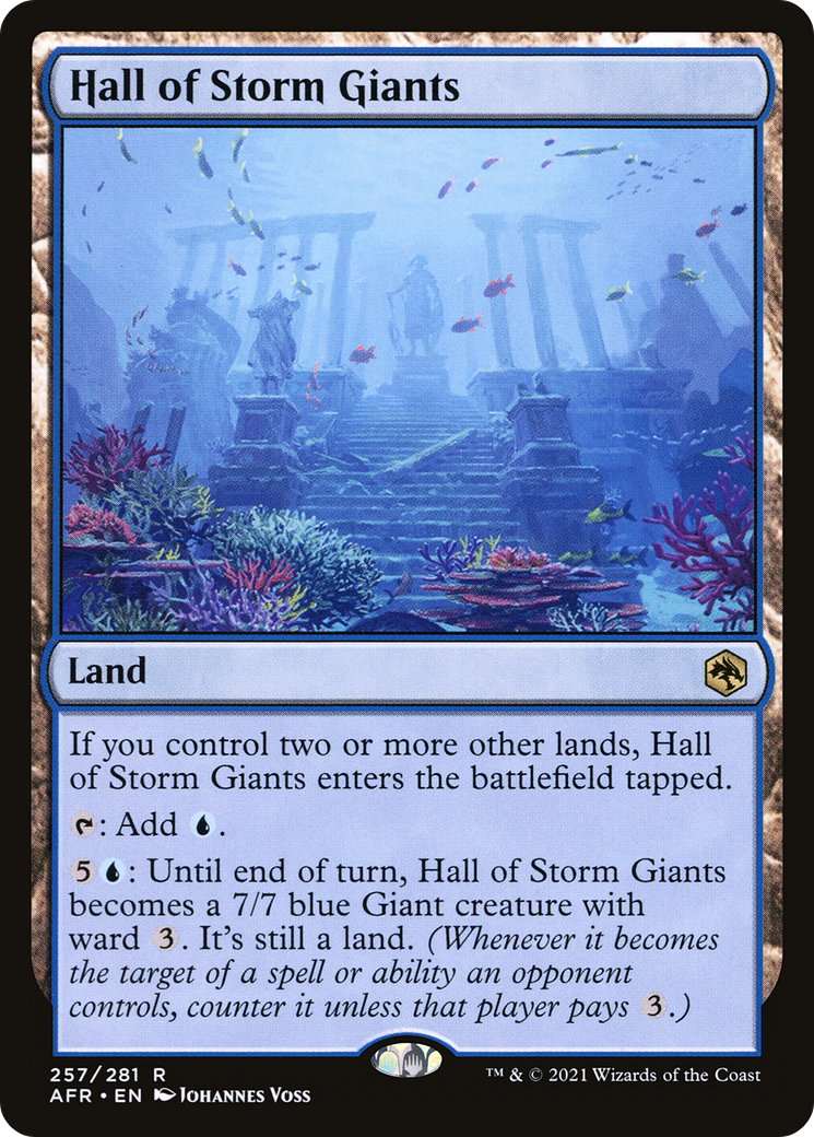 Hall of Storm Giants (AFR-257) (Foil)