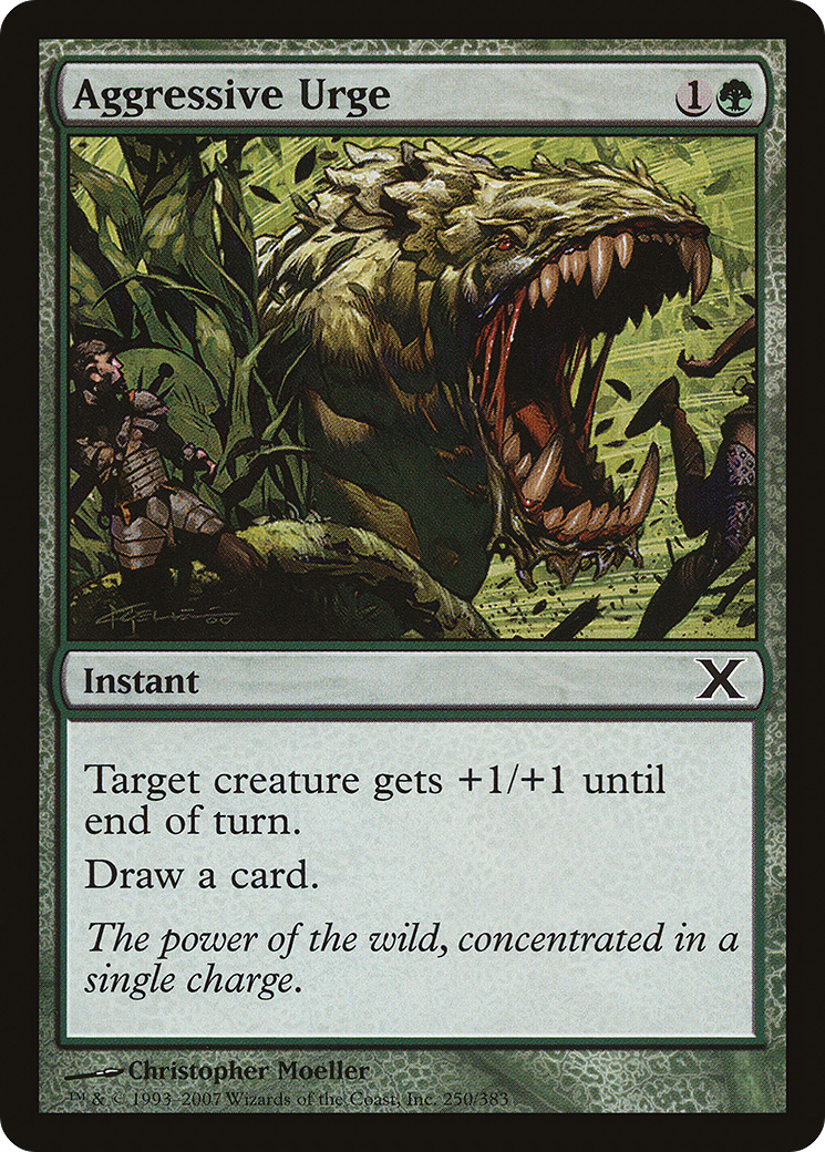 Aggressive Urge (10E-250) (Foil)
