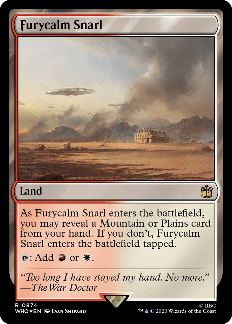 Furycalm Snarl (WHO-874) (Surge) (Foil)