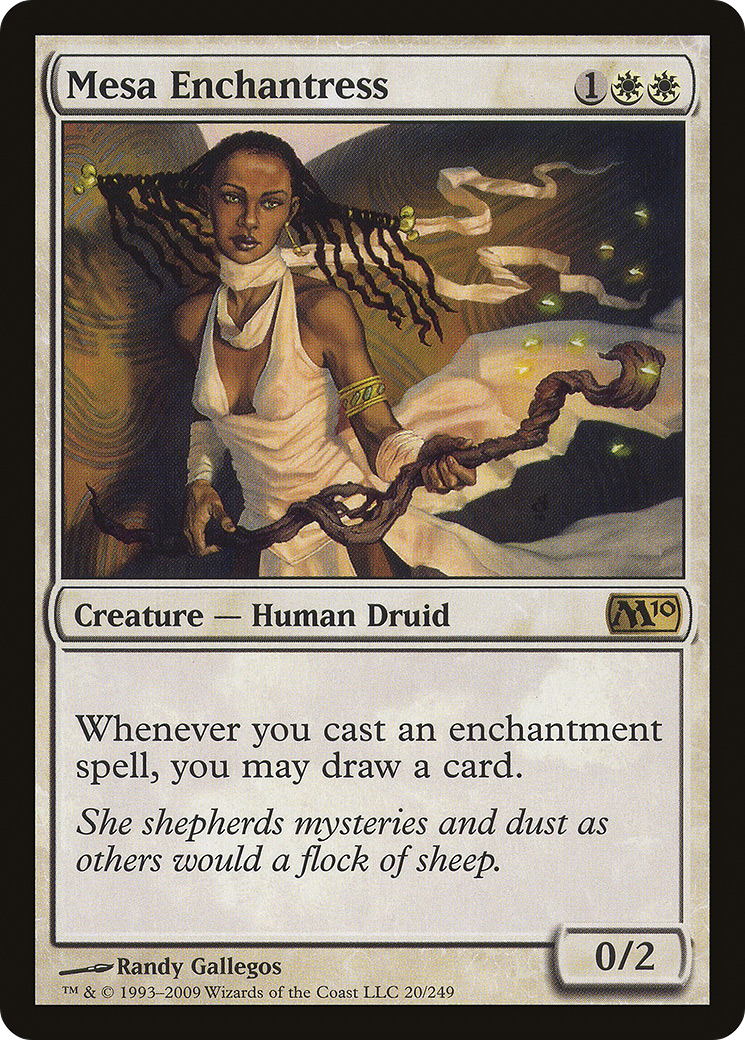 Mesa Enchantress (M10-020) (Foil)