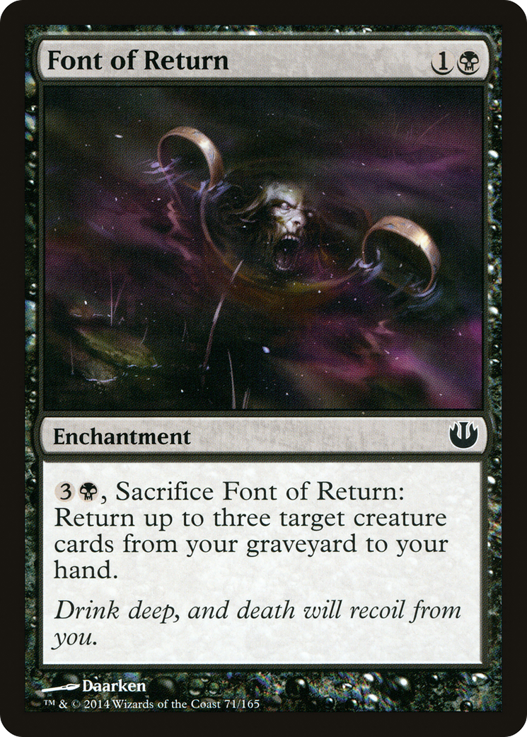 Font of Return (JOU-071)