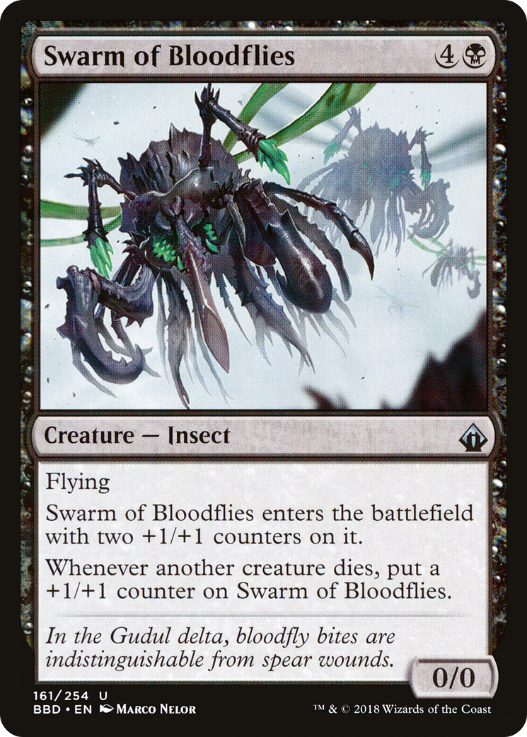Swarm of Bloodflies (BBD-161) (Foil)
